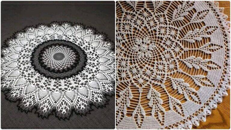 Centros de Mesa em Crochê: Charme e Sofisticação para Sua Decoração