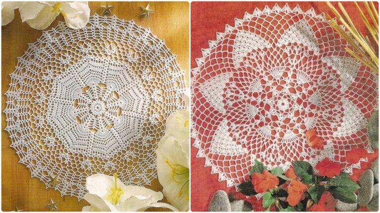 Centros de Mesa em Crochê: Decore a Sua Mesa com Arte e Elegância!