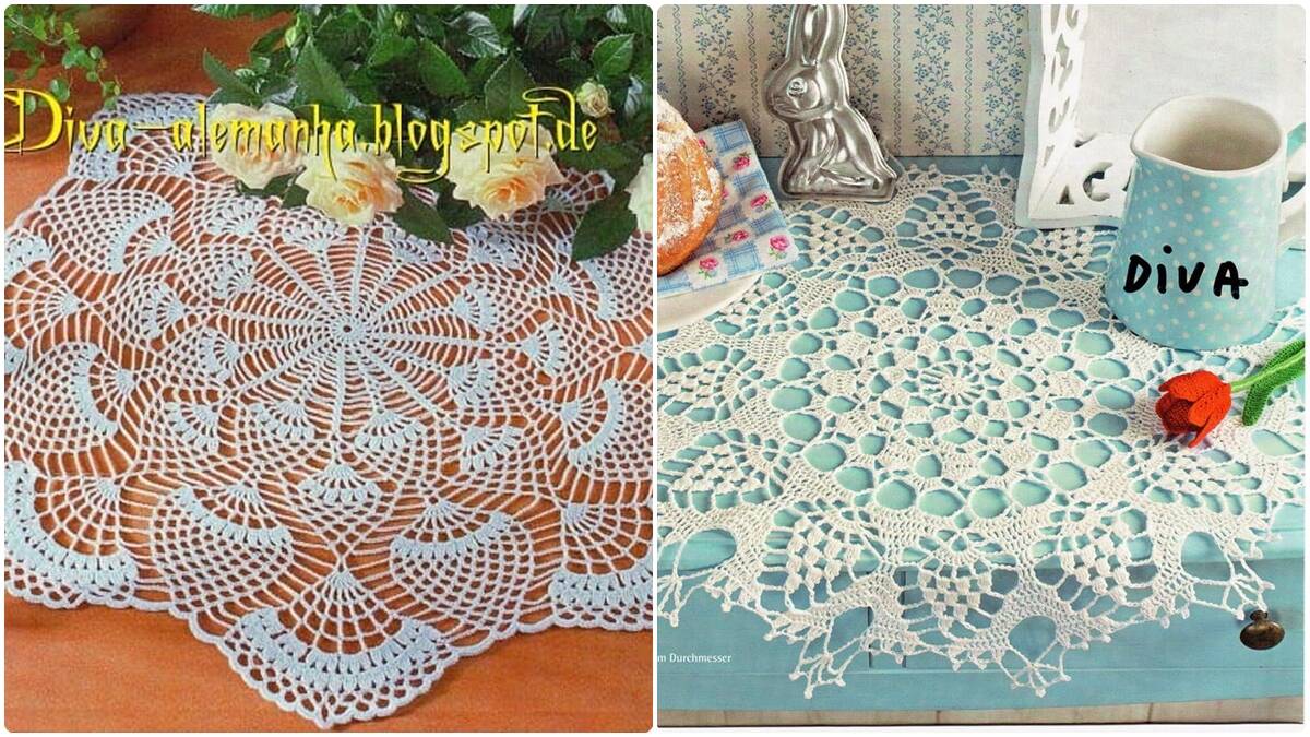 Centros de Mesa em Crochê com Gráficos: Tudo o Que Você Precisa Saber!