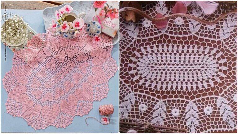 14 Centros de Mesa em Crochê: Charme Artesanal Para Sua Decoração!