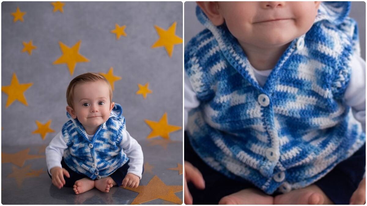 Colete de Crochê Infantil: Uma Peça Linda e Confortável!