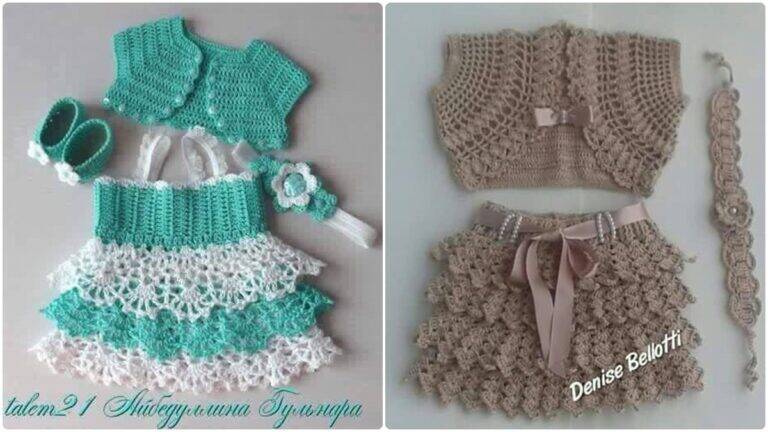 Conjuntinhos de Crochê Infantil: Conforto, Estilo e Amor!