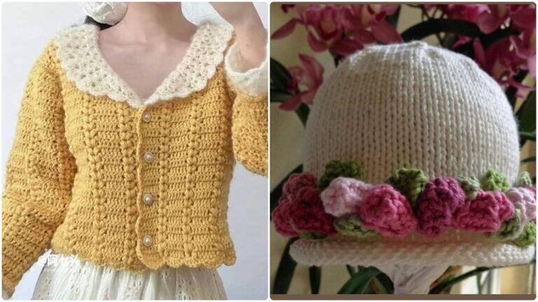 Inspirações de Crochê Moderno: Peças Criativas e Exclusivas!