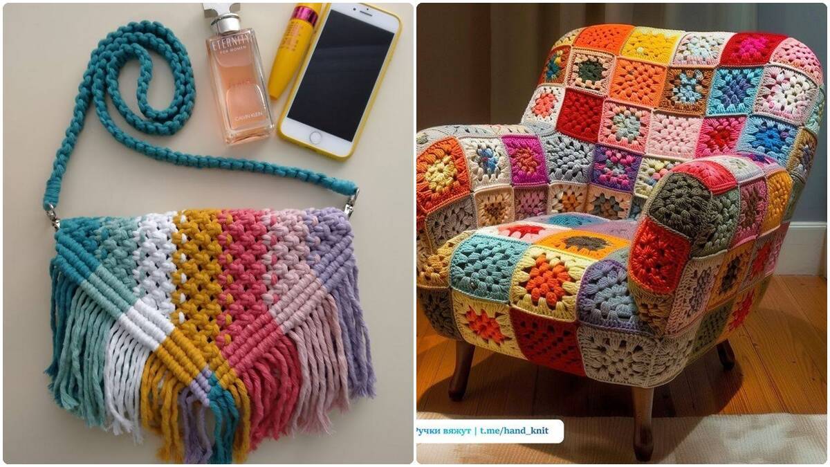 Inspirações de Crochê Moderno: Crie Peças Lindas, Charmosas e Cheias de Estilo!