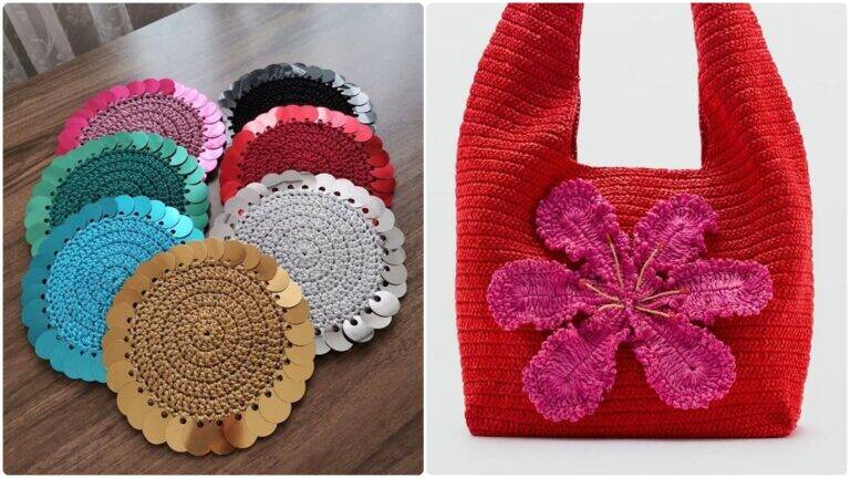 Crochê Moderno: Peças Criativas que Renovam o Artesanato!