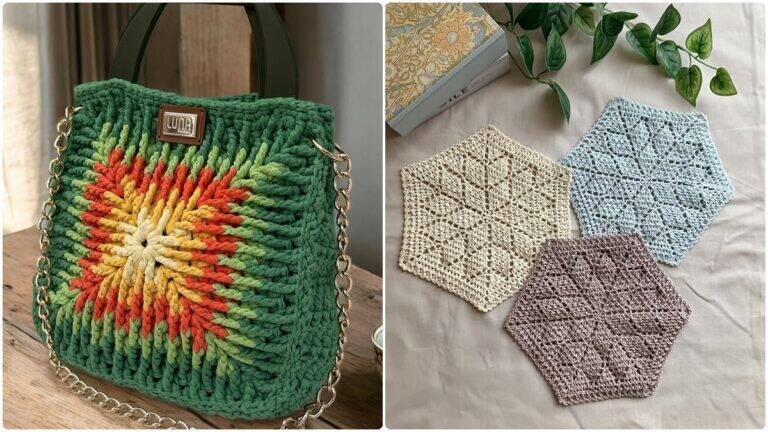 Crochê Moderno com Gráficos: Se Inspire e Crie Peças Lindas!