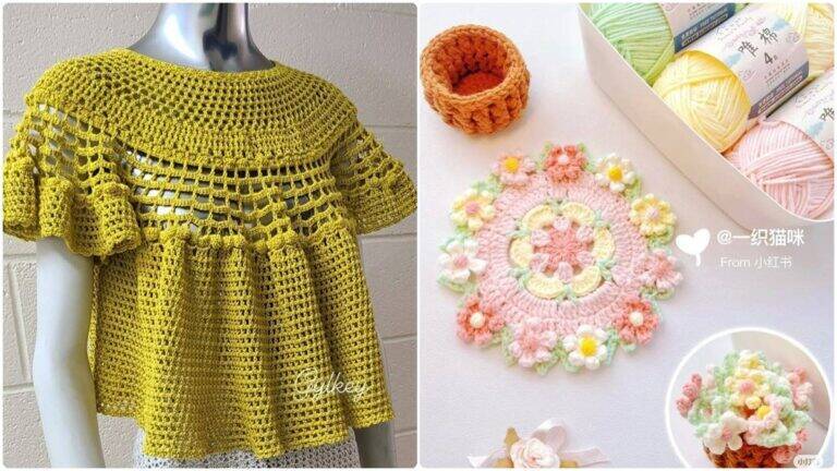 Conheça o Crochê Moderno: Charme com Criatividade em Cada Ponto!