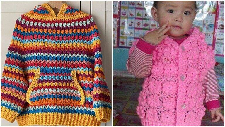 Crochê Moderno Infantil: Peças Encantadoras e Criativas para os Pequenos!