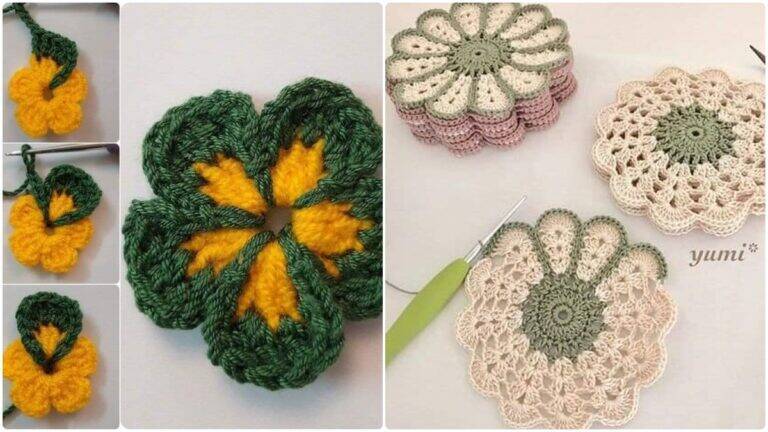 Crochê para Iniciantes: Flores de Crochê Passo a Passo Para Encantar!