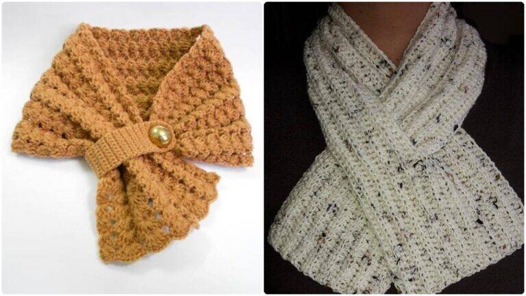 Golas e Cachecóis de Crochê para o Inverno: Aconchego com Estilo!