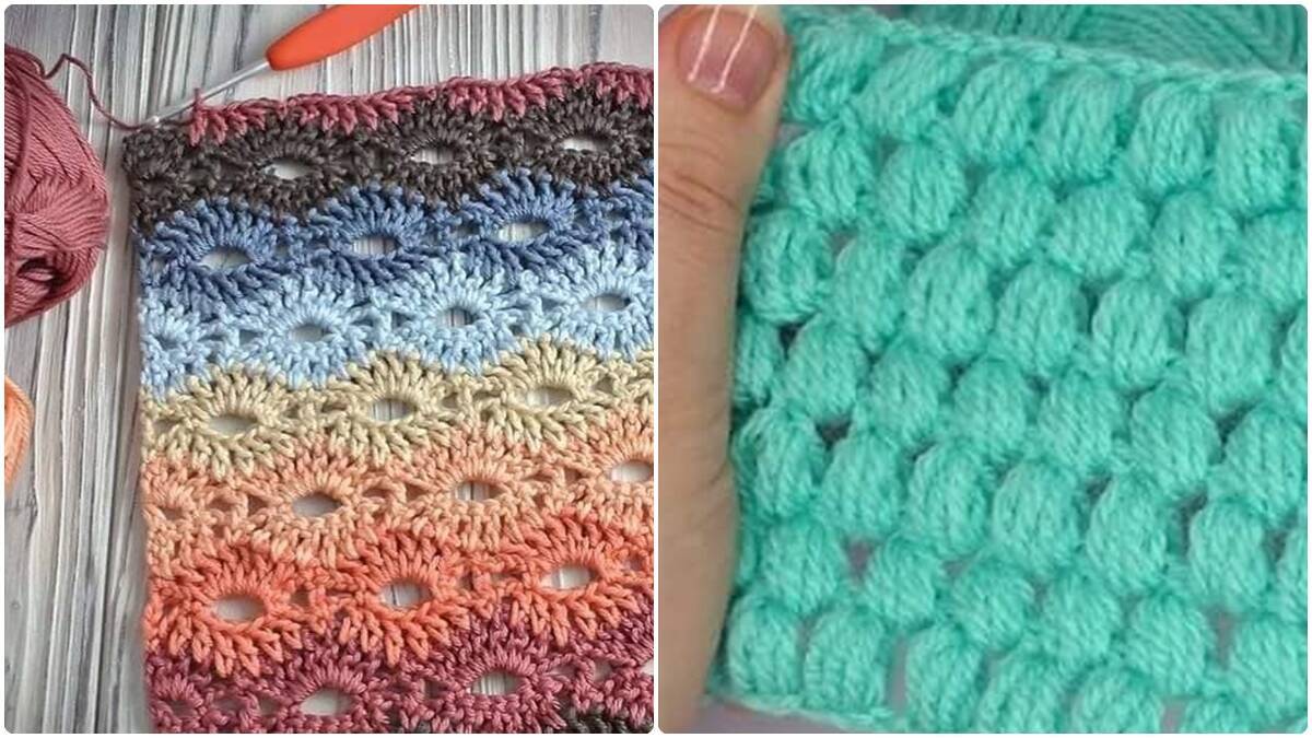 Conheça Pontos de Crochê Lindíssimos e Use a Sua Criatividade!