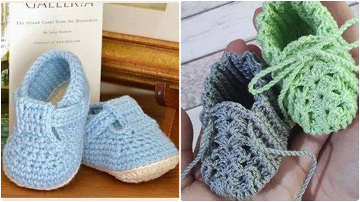 Sapatinhos de Crochê Infantil: Fofura e Charme com Conforto!