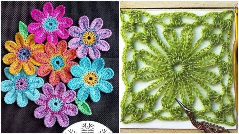 Squares de Crochê: O Quadradinho que Nunca Sai de Moda e Encanta Gerações!