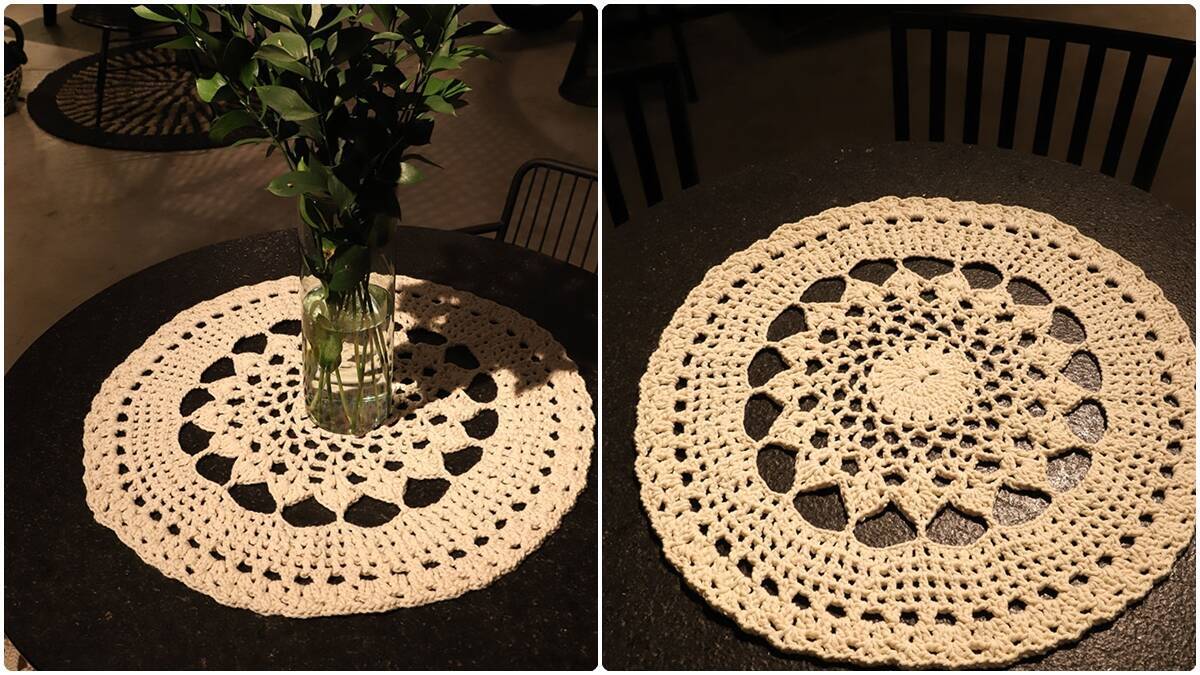Toalha de Mesa em Crochê Mandala: Decore com Elegância!