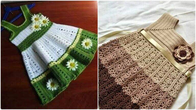 Vestidos de Crochê Infantil: Estilo, Fofura e Elegância!