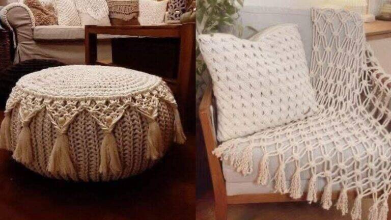 Macramê: Decoração Feita à Mão que Transforma Ambientes com Charme Boho
