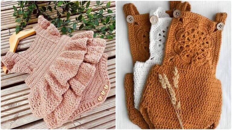 Crochê Infantil: Peças Charmosas e Confortáveis para as Pequenas!