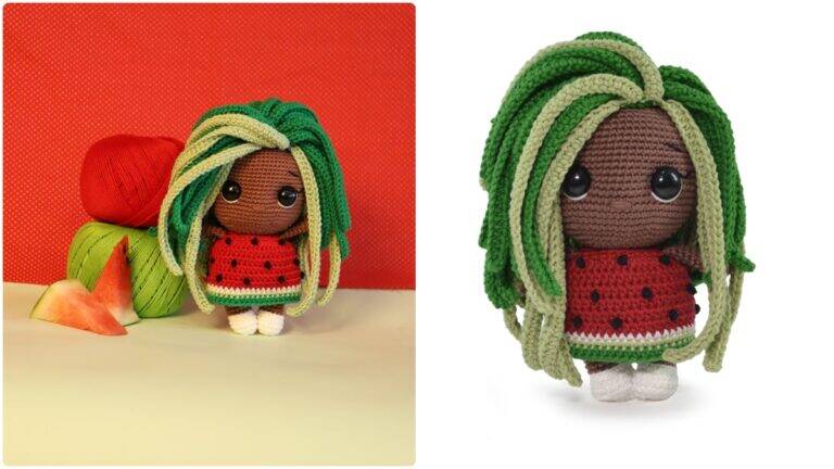 Amigurumi da Boneca Melancia: Charme e Fofura que Encantam!