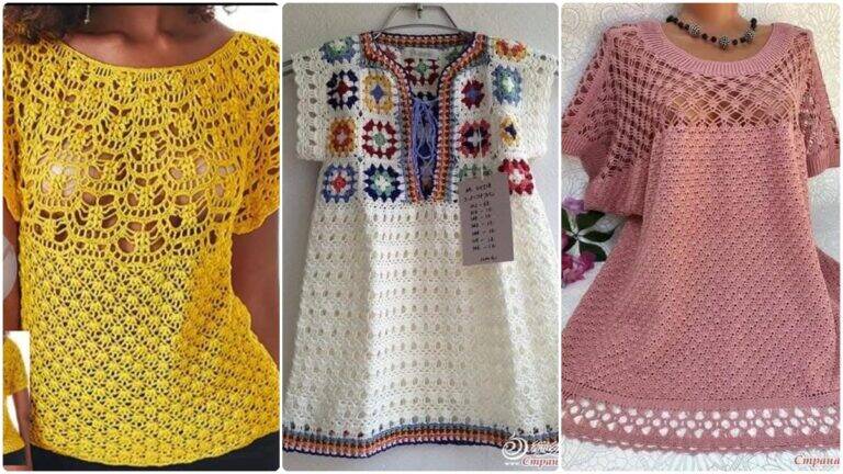 Crie Blusas de Crochê: Peças que Vão Transformar o Seu Guarda-Roupa!