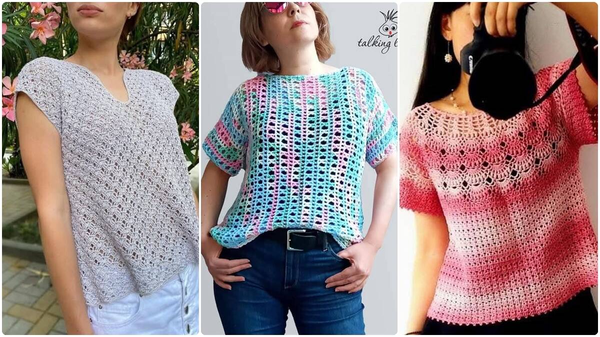 Blusas de Crochê: Charme e Criatividade em Cada Ponto Feito à Mão!