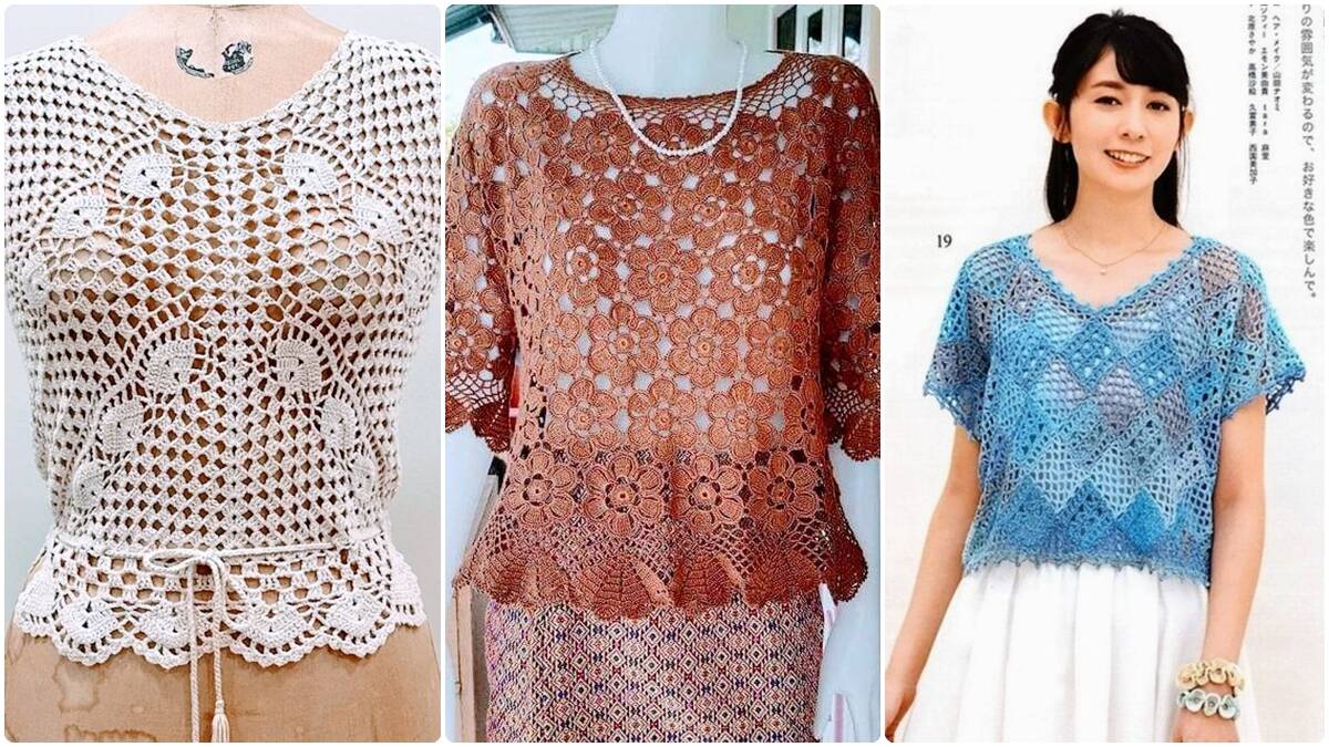 Blusas de Crochê Elegantes para Qualquer Ocasião: Sofisticação e Versatilidade!
