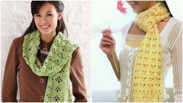Cachecóis de Crochê: Acessório Atemporal Que Une Conforto e Estilo!