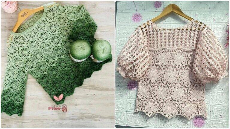 Blusas de Crochê: Transforme o Seu Guarda-Roupa com Estilo e Criatividade!