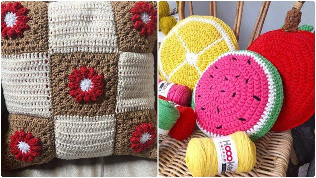 Almofadas de Crochê: Encante Seus Convidados com Decoração Charmosa!