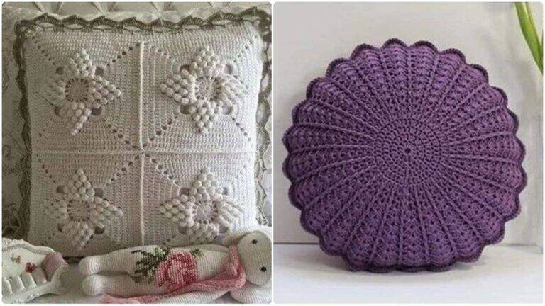 Almofadas de Crochê: Conforto, Estilo e Criatividade em Cada Ponto!