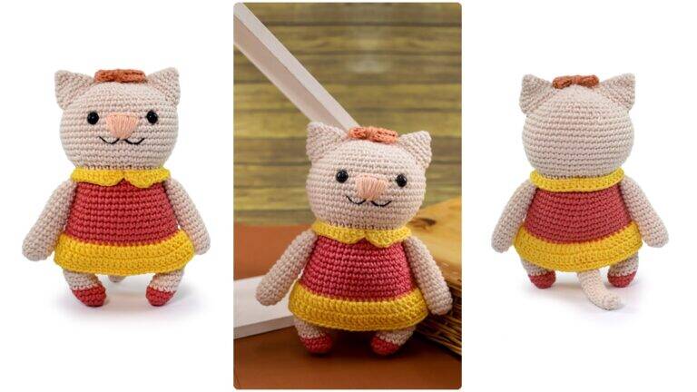 Amigurumi da Gatinha Rabicó: Crie Essa Boneca Divertida!
