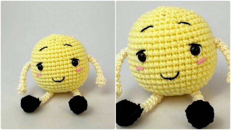 Amigurumi do Pãozinho de Queijo: Um Brinquedo Fofo!