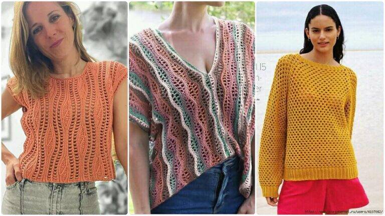 As Mais Lindas Blusas de Crochê: Charme que Encanta em Cada Detalhe!