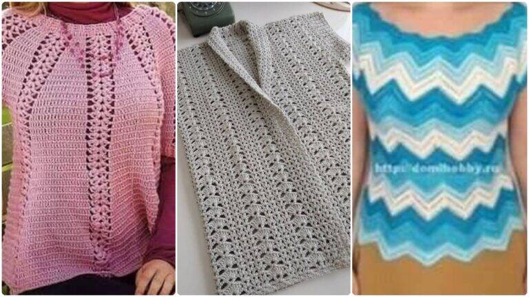 Blusas de Crochê Lindíssimas: Estilo, Arte e Encanto para o Seu Look!