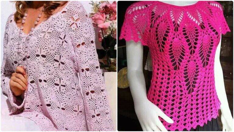 Blusas de Crochê: O Encanto Atemporal que Vende Muito!