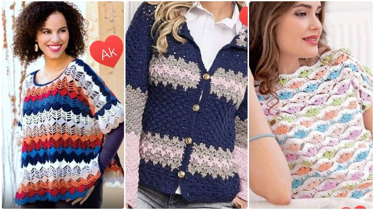 14 Blusas de Crochê: Charme e Estilo Feito a Mão por Você!