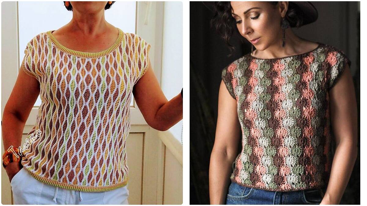 Blusas de Crochê com Pontos Lindíssimos: Dê Vida ao Seu Estilo!