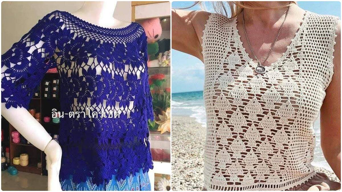 Blusas de Crochê: Estilo Moderno e Atemporal para Todas as Ocasiões!