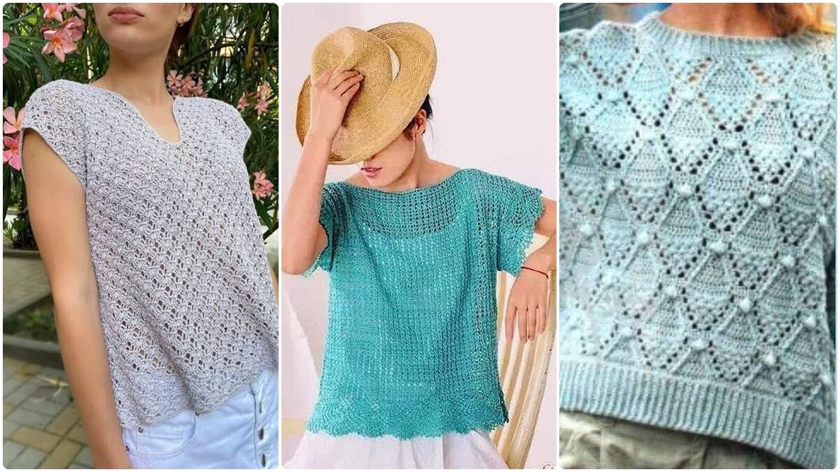 Lindas Blusas de Crochê: Peças Encantadoras Que Conquistam Todos os Olhares!