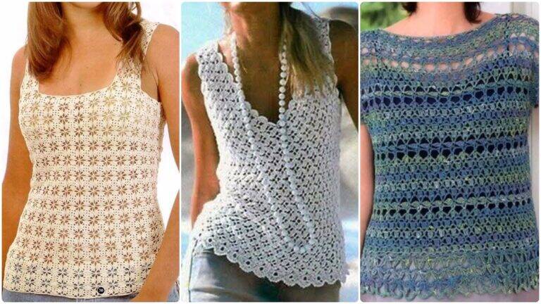 Blusas de Crochê Lindíssimas: Elegância em Cada Ponto, Estilo em Cada Fio!
