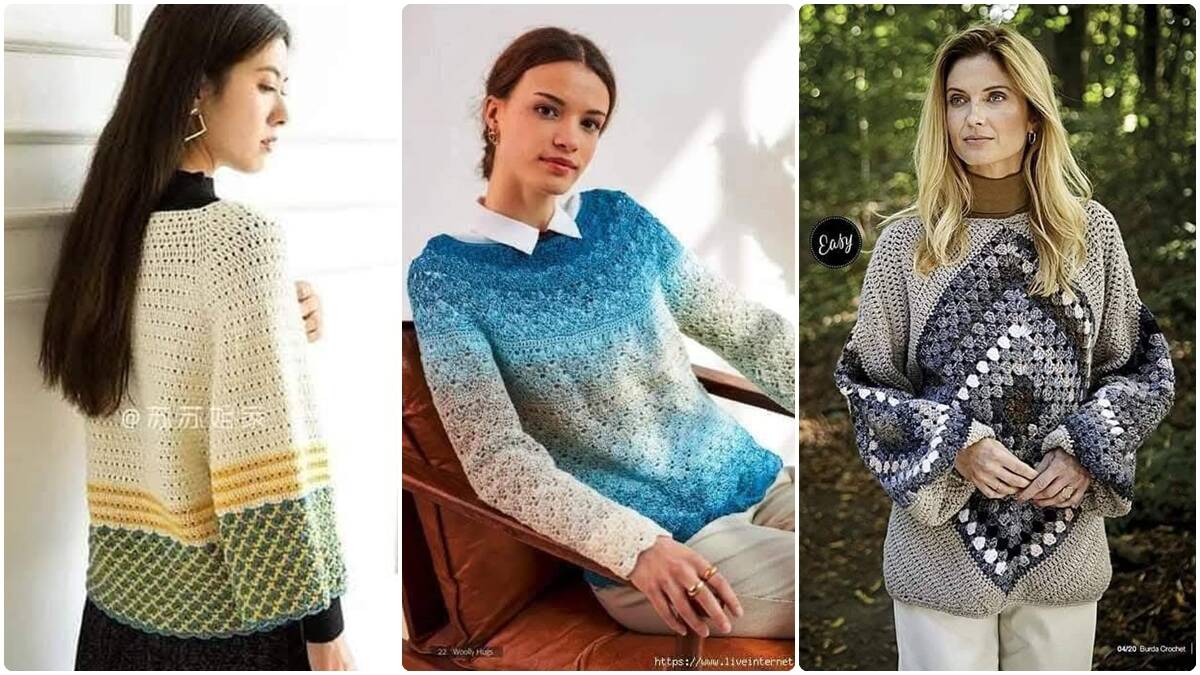 Blusas de Crochê para o Inverno: Peças Elegantes para Aquecer!