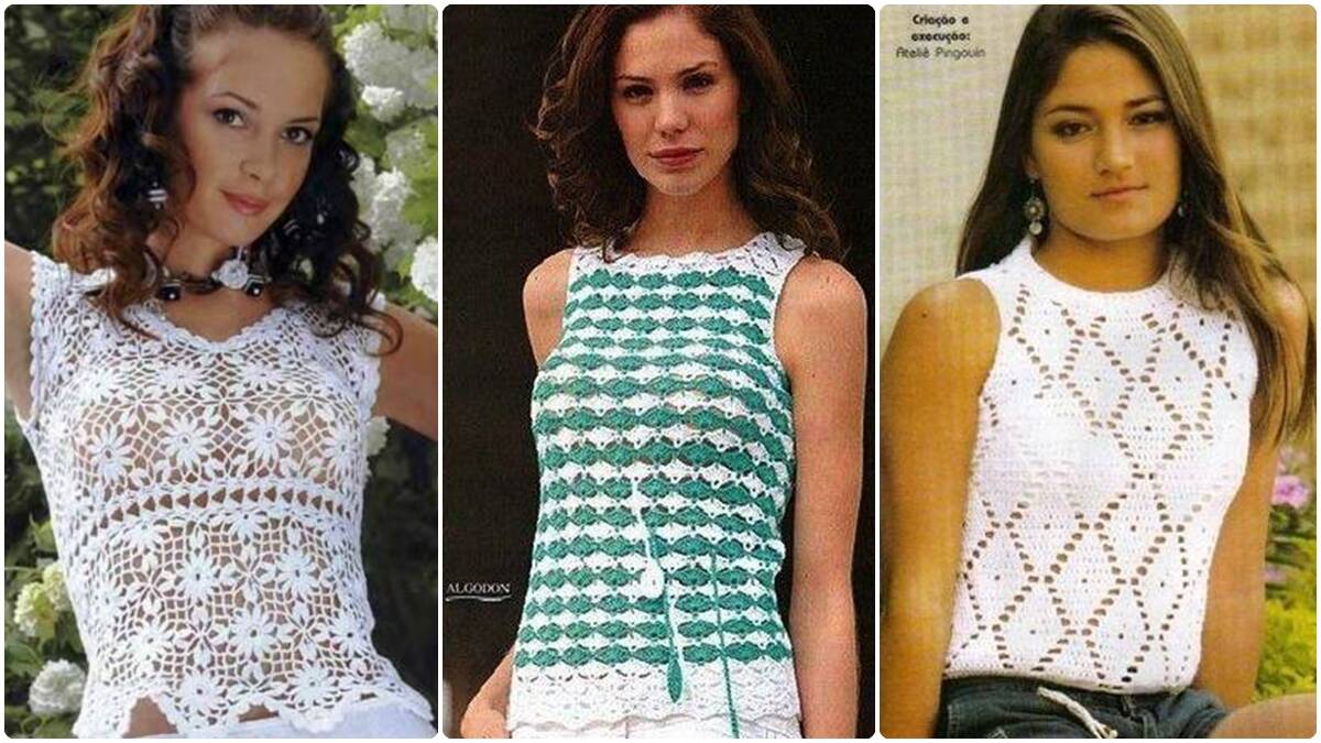 Blusas de Crochê para Qualquer Ocasião: Elegância e Charme!