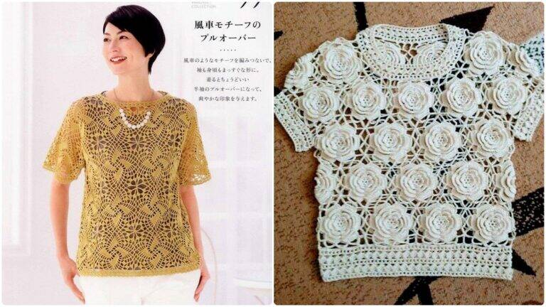 Blusas de Crochê: Modelos, Dicas e Inspirações para Criar Peças Incríveis