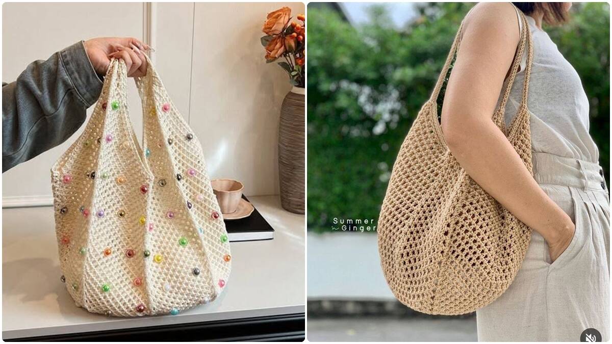 Bolsas de Crochê: Peças Leves e Charmosas Que Nunca Saem de Moda!