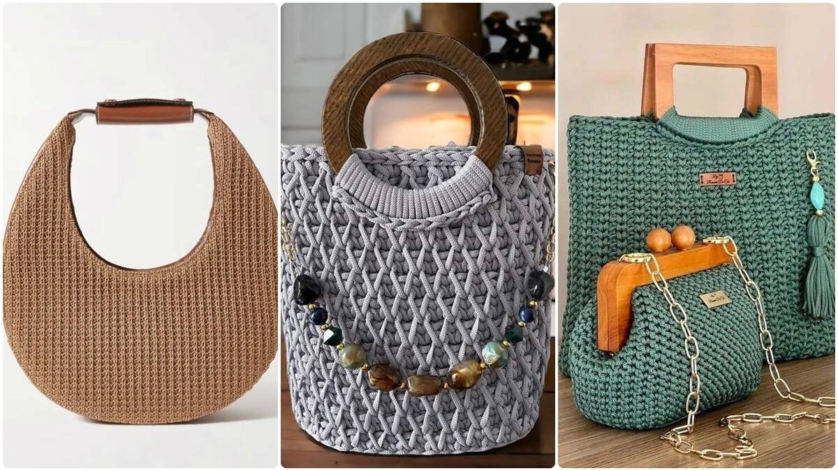 22 Bolsas de Crochê Que Encantam: Inspirações Criativas Para Fazer a Sua!