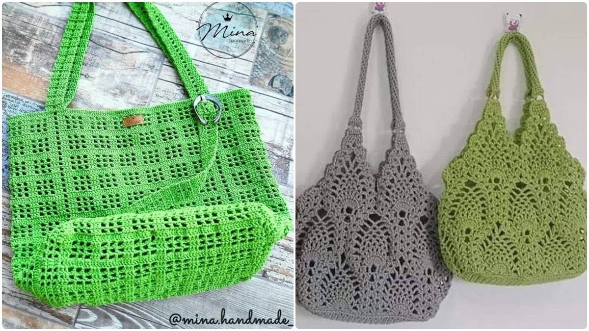 Bolsas de Crochê: Peças Modernas para o Dia a Dia e Cheias de Estilo!