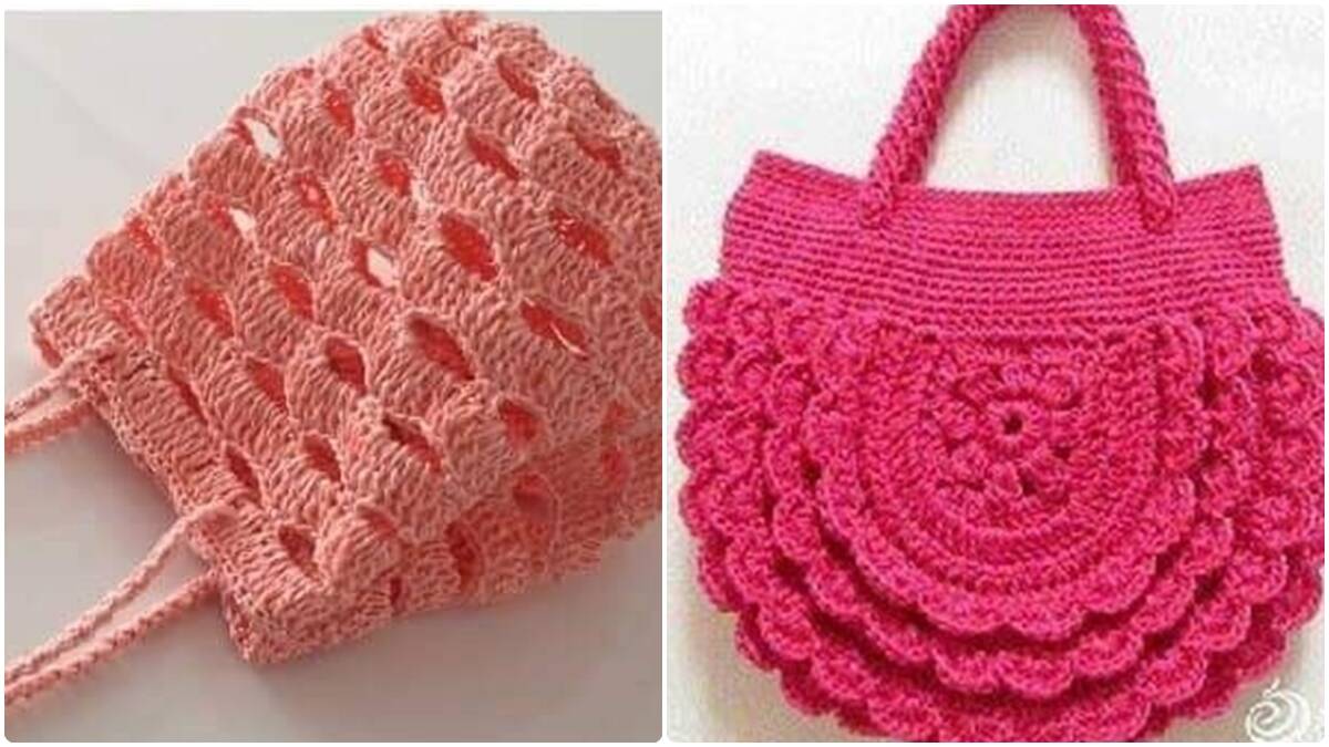 Bolsinhas de Crochê: Charme com Peças Leves e Fofas Que Encantam!
