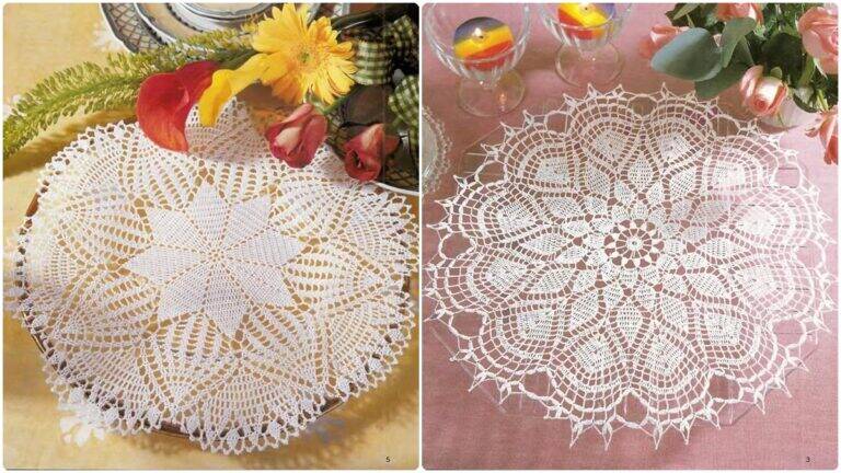 Centros de Mesa em Crochê: Tradição e Um Toque Lindo à Sua Decoração!