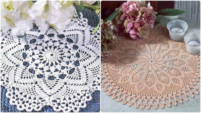 10 Centros de Mesa em Crochê: A Beleza Atemporal Que Transforma!