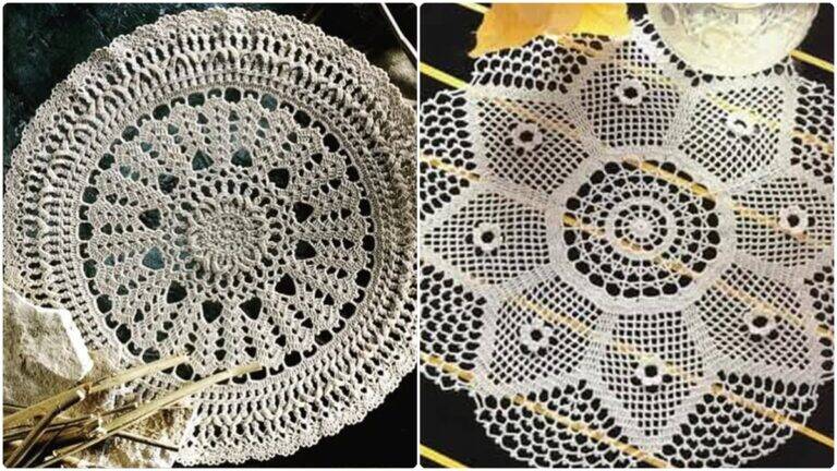 Centros de Mesa em Crochê: Elegância e Arte que Transformam Seu Ambiente!