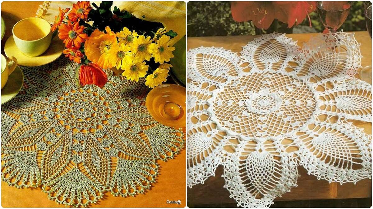 10 Centros de Mesa em Crochê: Arte, Charme e Elegância para a Sua Casa!